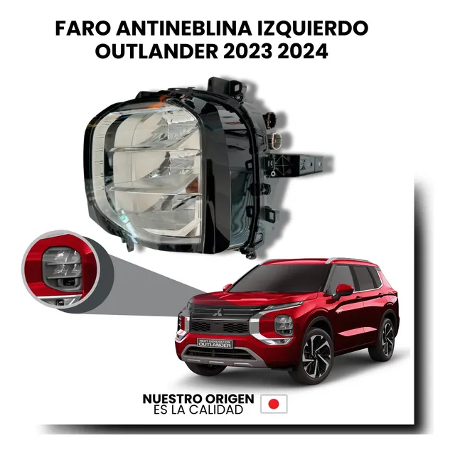 Faro Antineblina Izquierdo Outlander 2023 2024