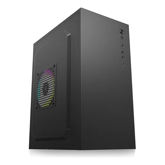 Gabinete Office Hayom Gb1750 S/fan S/fonte Atx Usb 2.0 Preto
