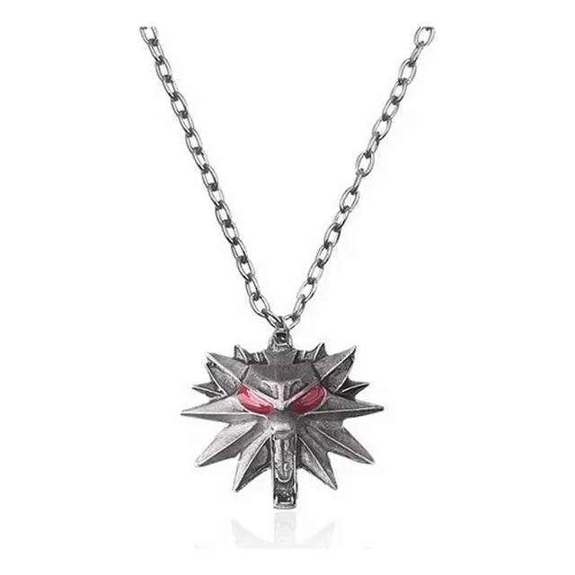 Gys F The Witcher - Medallon Collar Geralt Vikingo Lobo