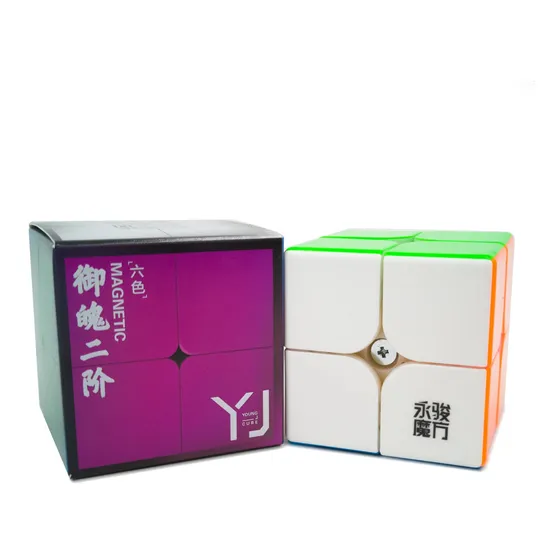 Cubo Rubik Yupo V2 M 2x2 Magnético Moyu Yj Profesional Speed