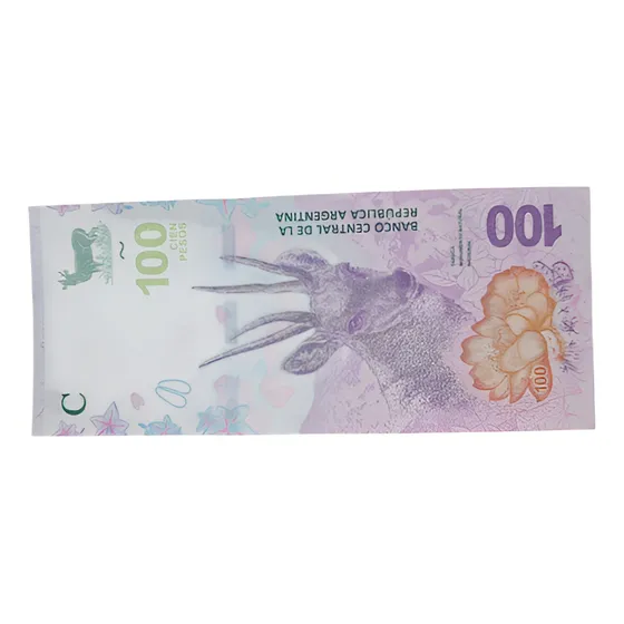 Argentina 100 Pesos Venado Taruca 2018 Billete Coleccionable