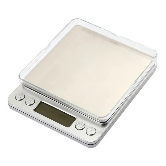 Balanza Precision Digital Pesa 0.1g Lcd Luz Comida Alimento