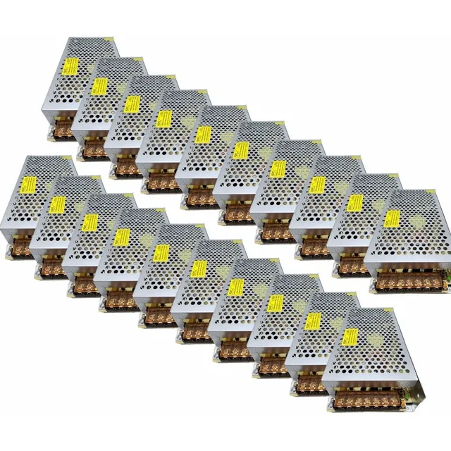 Transformador Fuente Poder Driver 12v 16.5a 200w 20 Piezas