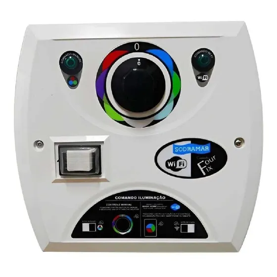 Driver Comando Four Fix P/ Led C/ Wifi 60w Sodramar Led P/ Piscina