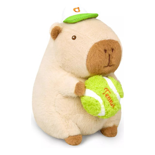 Peluche De Capibara Tenis Tenista Muñeco Tierno Capybara Peluche De Capibara Tenis Tenista Muñeco Tierno Capybara