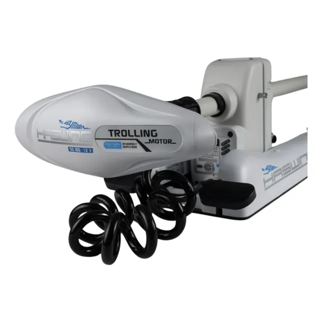 Motor Eléctrico Haswing Para Proa Cayman 55 Lbs 12v Blanco