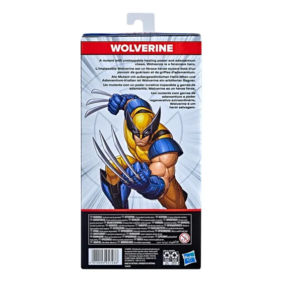 Figura De Acción Marvel Mighty Hero Series Wolverine