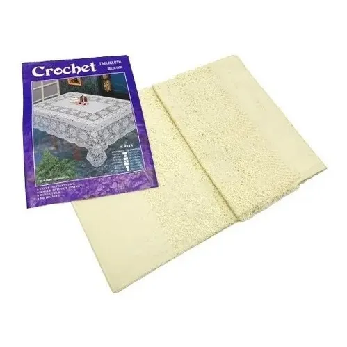 Mantel Cuadrado Croche Casa Bonita Pq 0306 Xavi