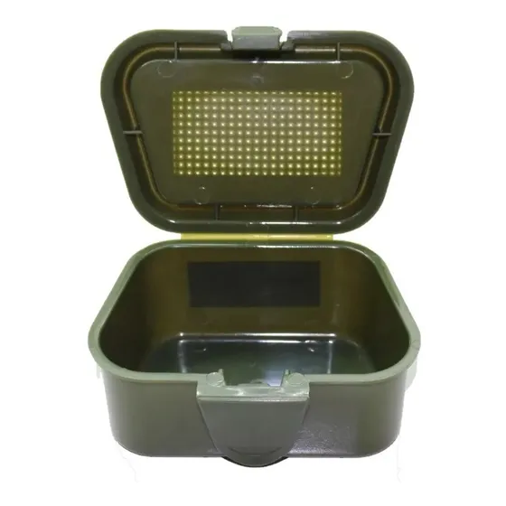 Caja Lombricera Lombricero Porta Carnada Para Lombrices