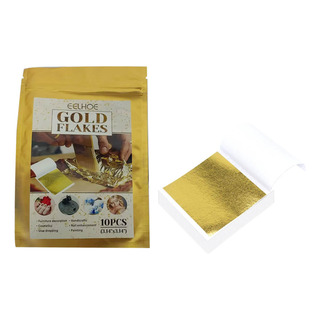 Papel Multifuncional De Folha De Ouro Para Cuidados Faciais Papel Multifuncional De Folha De Ouro Para Cuidados Faciais