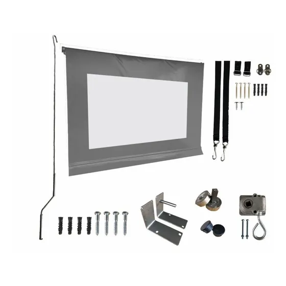 Cortina Toldo Retrátil Para Área Externa Varanda  4,00x3,00