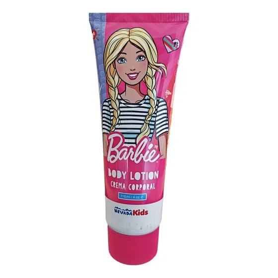 Crema Corporal Para Niñas Barbie De Nevada Kids 118ml