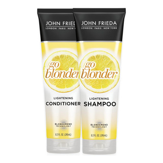 Juego De Champú Y Acondicionador John Frieda Sheer Blonde Go Juego De Champú Y Acondicionador John Frieda Sheer Blonde Go
