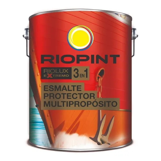 Esm. Sintetico Riolux 3-1 Negro Brillante Riopint X 1/4 Lt.