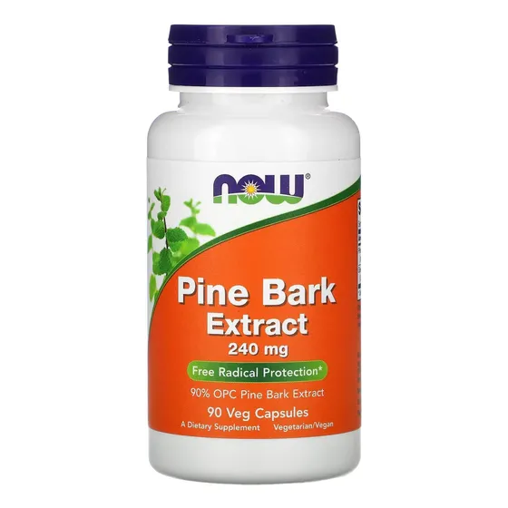 Extracto De Corteza De Pino Supplement Now 240 Mg 90% Opc 90