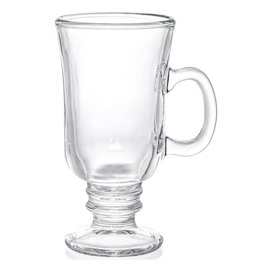 Copa Taza Irish Coffee Capuchino De Vidrio Unidad