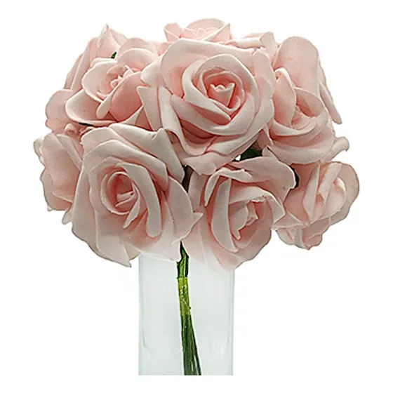 Ramo De Rosas En Goma Eva X10