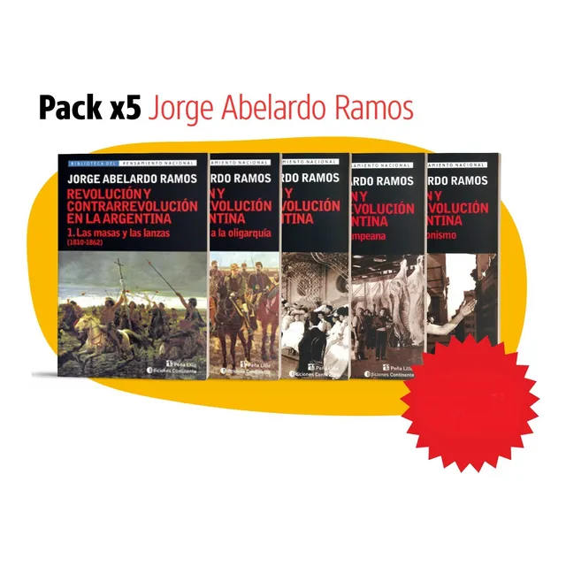 Pack 5 Libros De Jorge A. Ramos Rev. Y Cont.. Oferta 25% Dto