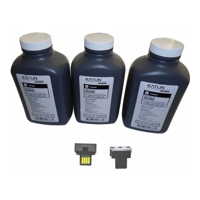 5 Kit Toner 1 Chip 1 Katun Sharp Al 2031/ 2041/ 2051 Gratis