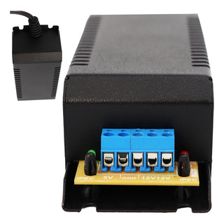 Fonte Eletronica 12v 4a 48w Alarme Cftv Entrada 100 A 240vca Fonte Eletronica 12v 4a 48w Alarme Cftv Entrada 100 A 240vca