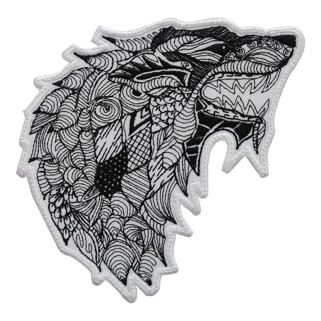 Parche Bordado Dragon Juego De Tronos Game Of Thrones Winter
