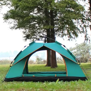 Geral Barraca Automática - Resistente Água/uv, Para Camping Verde-escuro