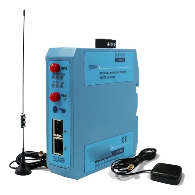 Sstcomm Modbus Ethernet Industrial Mqtt Gateway Gt200-mq-ie