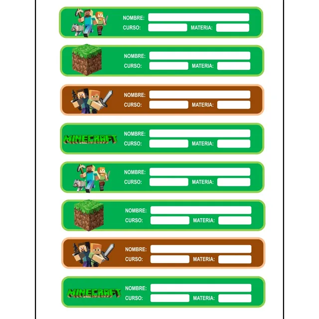 Etiquetas Adhesivas Personalizadas Lápices Útiles C/motivos