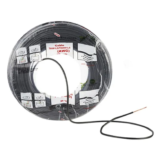 Bolsa 50 Mts Cable Iusa Negro Thw Cal 14 Awg 100% cobre IU-CTHW-14N-B50
