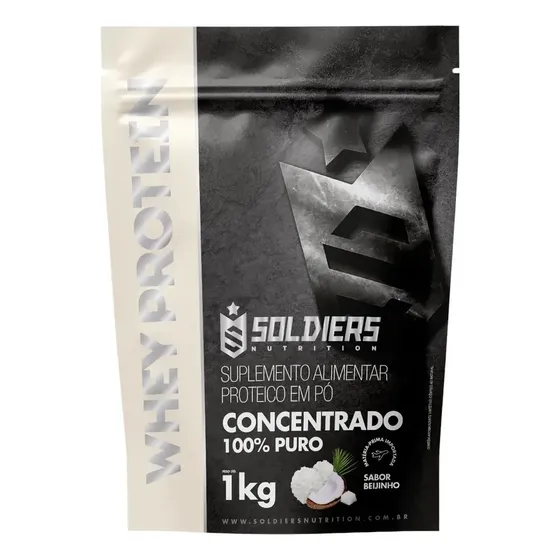 Whey Protein Concentrado 100% Puro - On / Optimum Sabor Beijinho