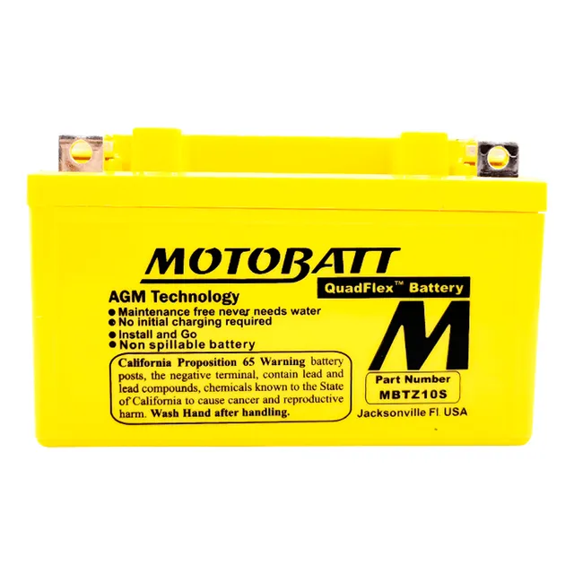 Batería Kymco Twist 125 12v 8,6 Ah Motobatt Agm