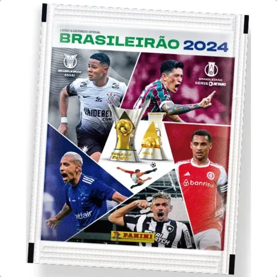 Envelope Figurinha Lacrado Extra Garantida Brasileirão 2024