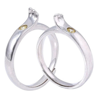 C Tenki No Ko Weathering With You Anillos Ajustables Pareja C Tenki No Ko Weathering With You Anillos Ajustables Pareja