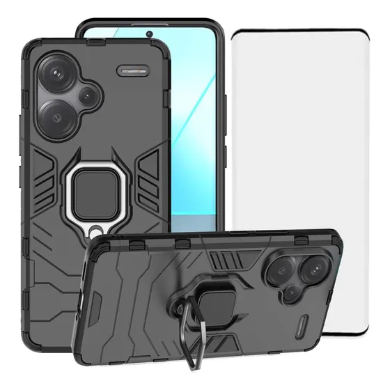 Fundas Para Xiaomi Redmi Note 13 Pro Plus Resistente Negro