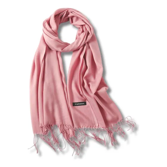 Bufanda Estilo Cashmere Unisex Elegante Fina Colores Varios 