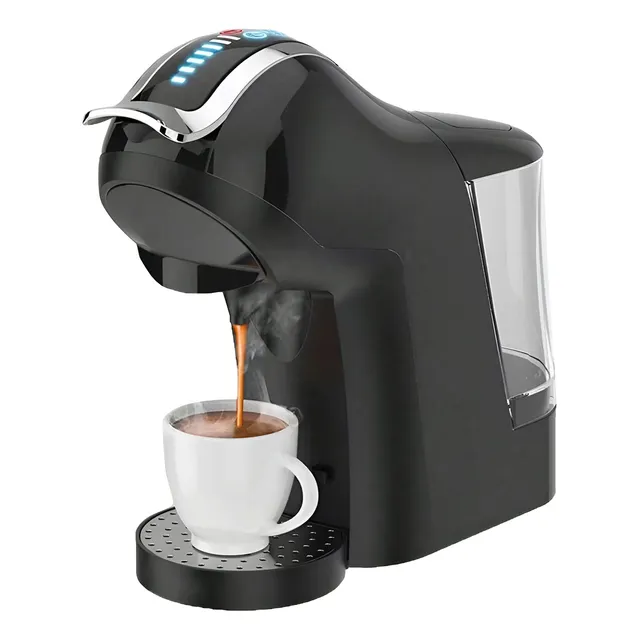 Cafetera De Cápsulas 5 En 1 Espresso Nespresso Frío/caliente Color Negro