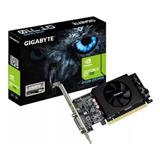 Tarjeta Gráfica Geforce Gt710 2gb Ddr3. 64 Bits