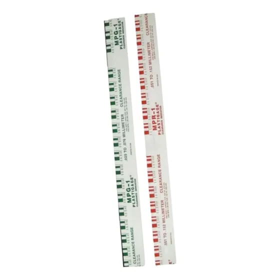 Plastigage 2 Pzas 0.025 - 0.152mm Verde - Rojo Clevite
