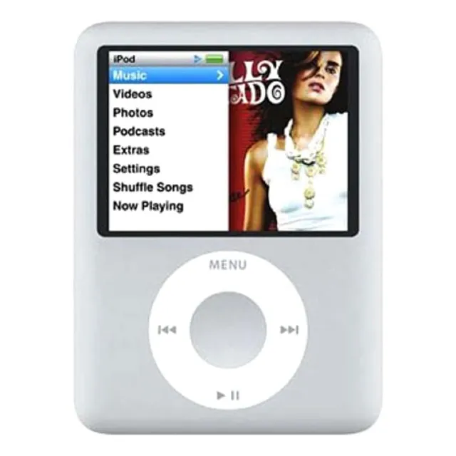 M-player Compatible Con iPod Nano 3º (4 Gb, Plateado)