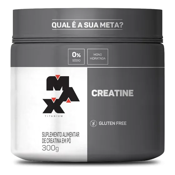 Creatina Pote 300g Max Titanium