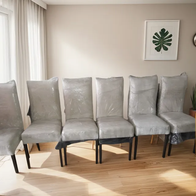 Dmuebles Cyberdays. Remate 6 Sillas Nuevas Terciopelo