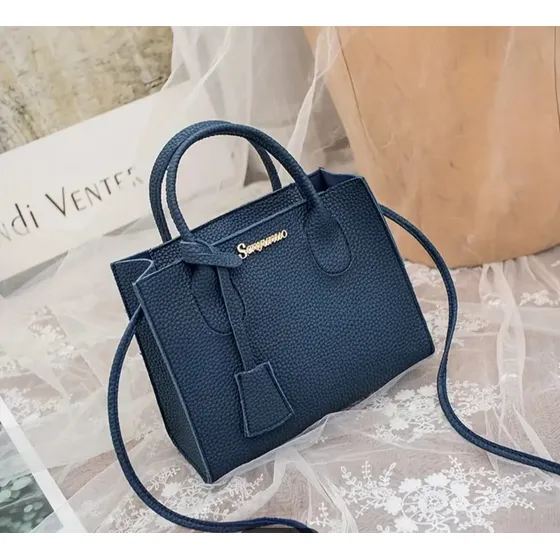 Carterita Cartera Bolso De Mano Mujer Dama Cuero Sintético