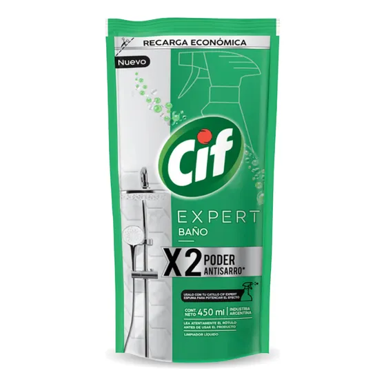 Cif Limpiador Y Baño Recarga 450ml