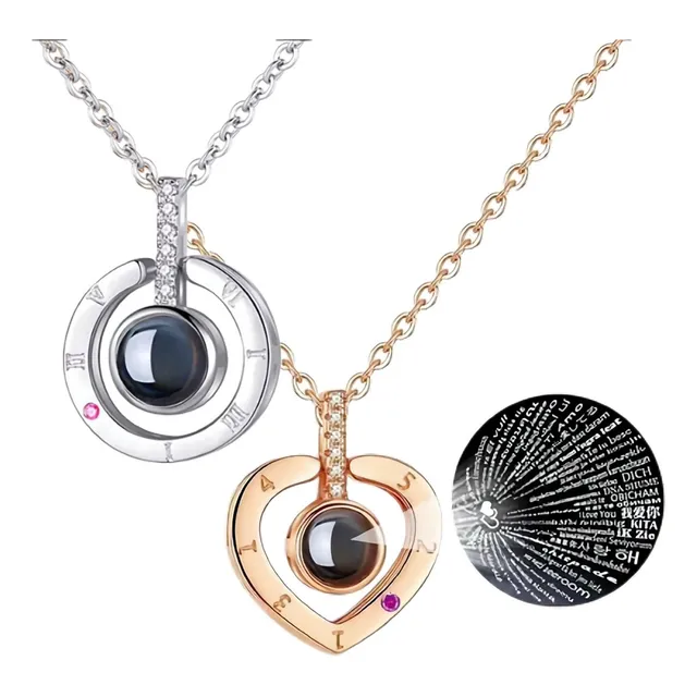 Collar Te Amo 100 Idiomas Novios Amor Te Quiero Amistad Love