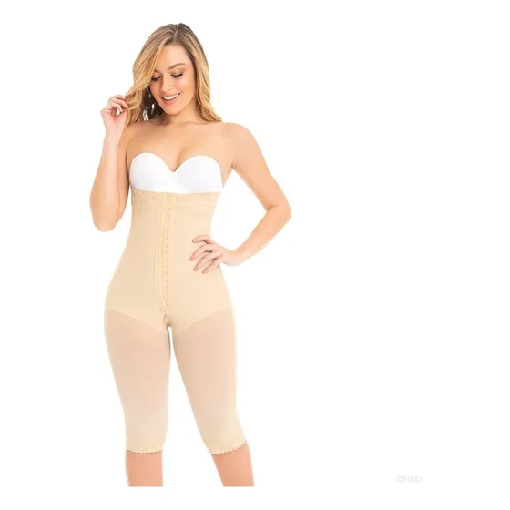 Faja Larga Strapless Siliconado  Colombiana Original Nueva
