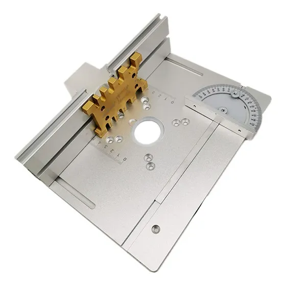 Placa Insercion Mesa Router/fresadora C/guia Trasnsport Plat