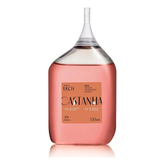 Desodorante de colonia Natura Ekos Frescor Brown, 150 ml, recambio
