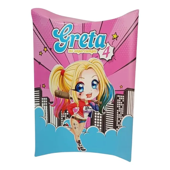 Piñata Personalizada Harley Quinn Animada