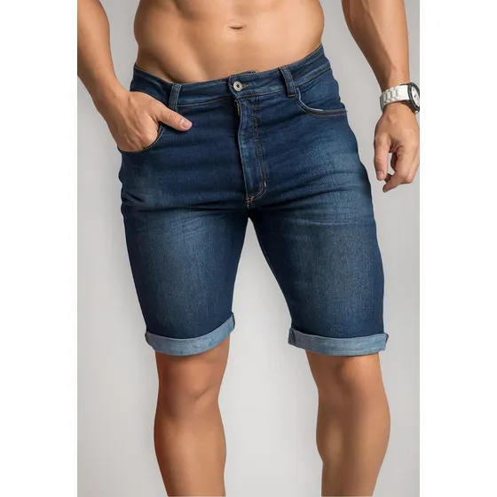 Bermuda Hombre Azul Mp 267
