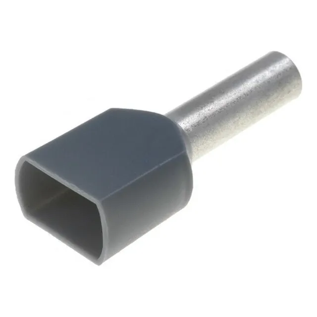 Terminal Punta Hueca Doble Cable 12 Awg 